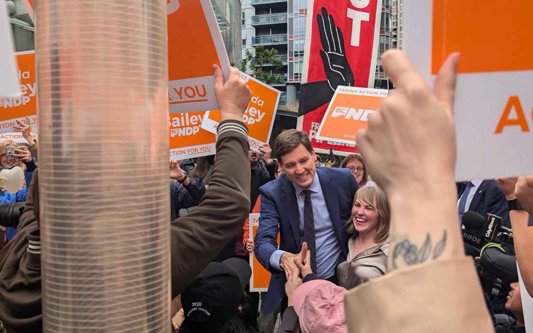 Party Leaders Dodge Concerns Over New Gas Pipeline Outside Televised BC Election Debate